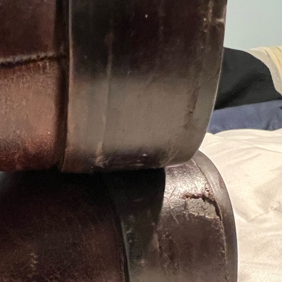 Vince Camuto brown leather riding boots pull on - Picture 6 of 6